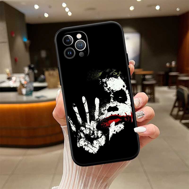 RE40 Joker New High-End Shell Phone Case for iPhone 16 15 14 13 12 Pro Max Plus Mini