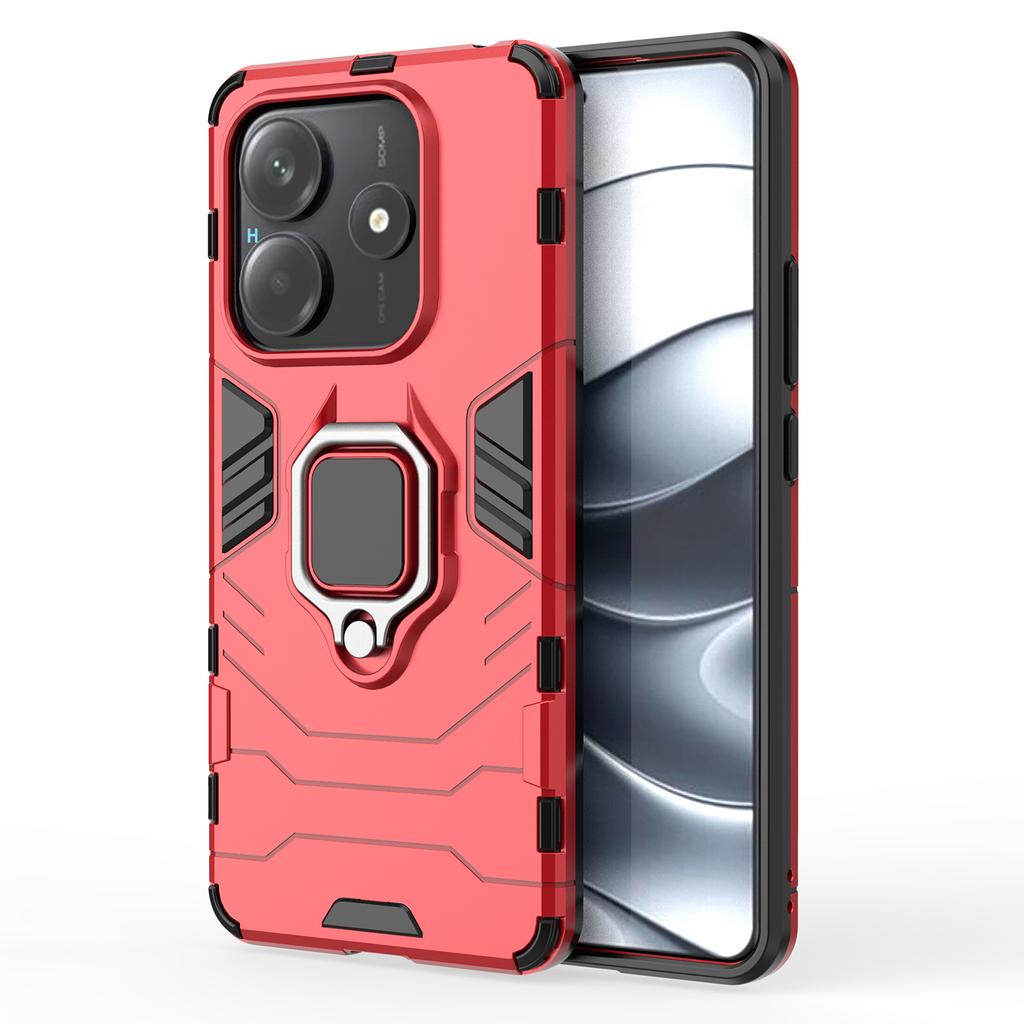 For Xiaomi Redmi Note 14 5G Case PC + TPU Protective Phone Cover with Ring Kickstand