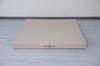 Gymnastic mattress Satellite 120x120x10 cm two-part - beige