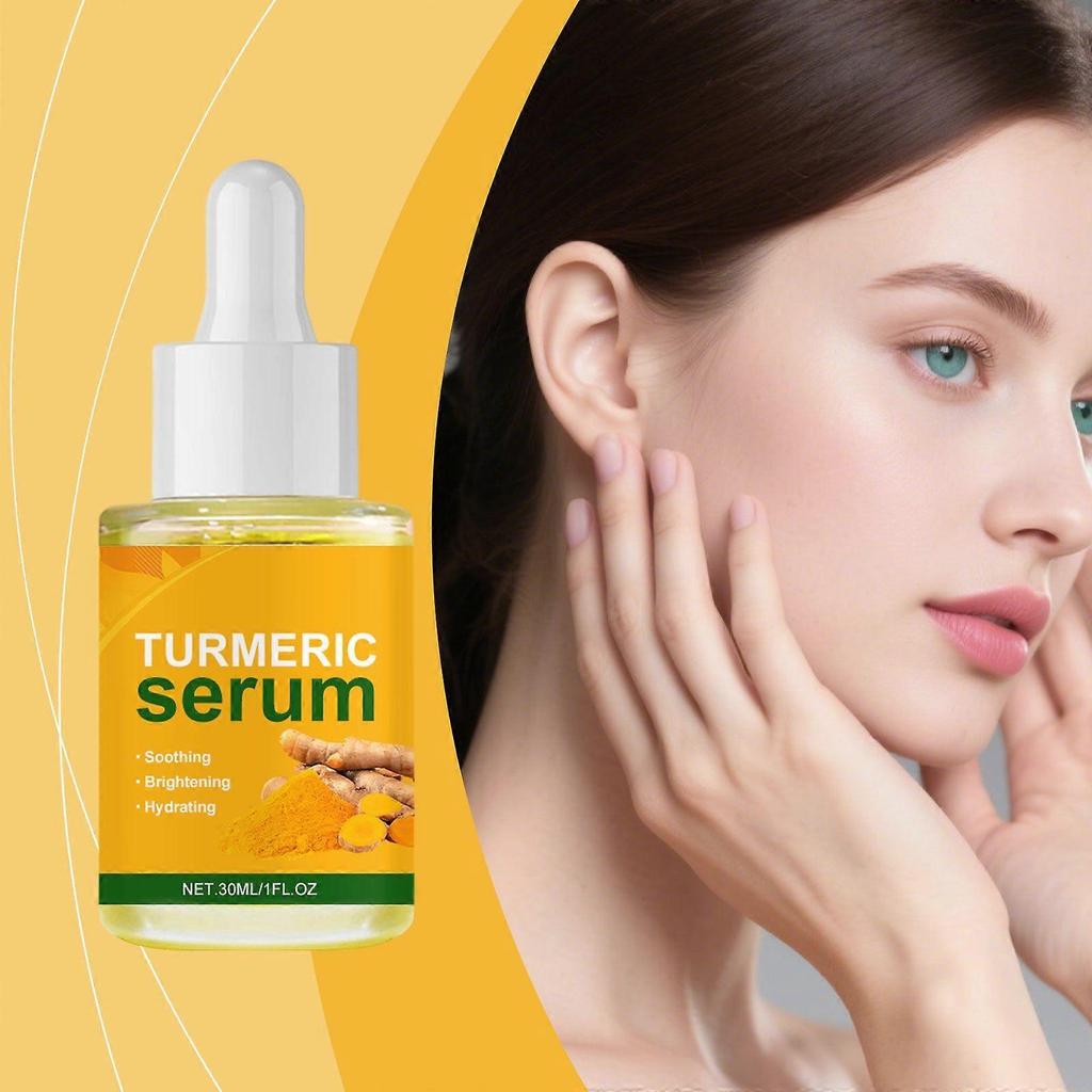 Turmeric Face Serum - Hydrating Facial Serum for Dark Spots, Uneven Skin Tone & Radiant Complexion - Brightening Serum - 30ML
