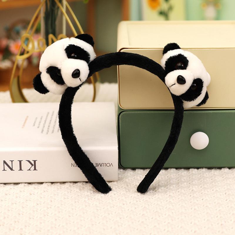 Cartoon Tier Tiger Schwanz Pfote Plüschtier Dinosaurier Leopard Handschuhe Stirnband Puppe Kinderaufführungsrequisiten