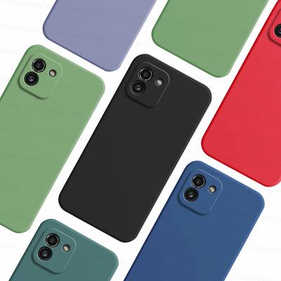 Für Samsung Galaxy A03 Fall Für Samsung Galaxy A03S A12 A13 A33 A53 A73 A03 Core Abdeckung Flüssigkeit Silikon TPU Fall für Samsung A03
