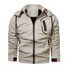Fall men's heavy casual jacket Jacket Baseball jacket hooded men's jacket