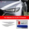 For Mazda 3 6 CX-3 CX-5 CX-9 2 Pcs Car Front Light Transparent TPU Sticker Headlight Protective Film  Accessories IUE2