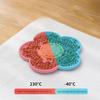 Pet Supplies Cat Licking Pad Sun Flower Shape Silicone Dog Licking Plate Cute Pet slow licking mat