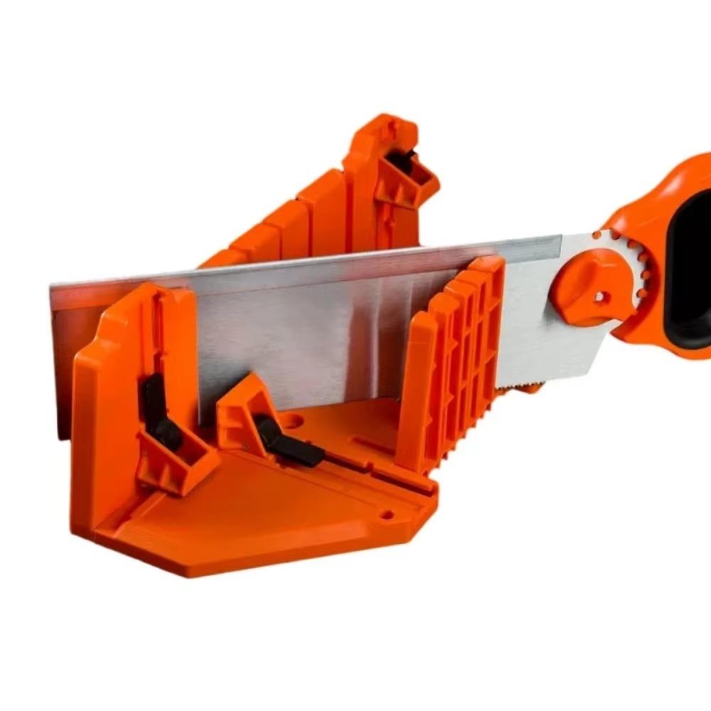 12/14 inch Saw Clamping Box Hand Clamping Diagonal Saw Cabinet Portable Miter Saw Box  Woodworking