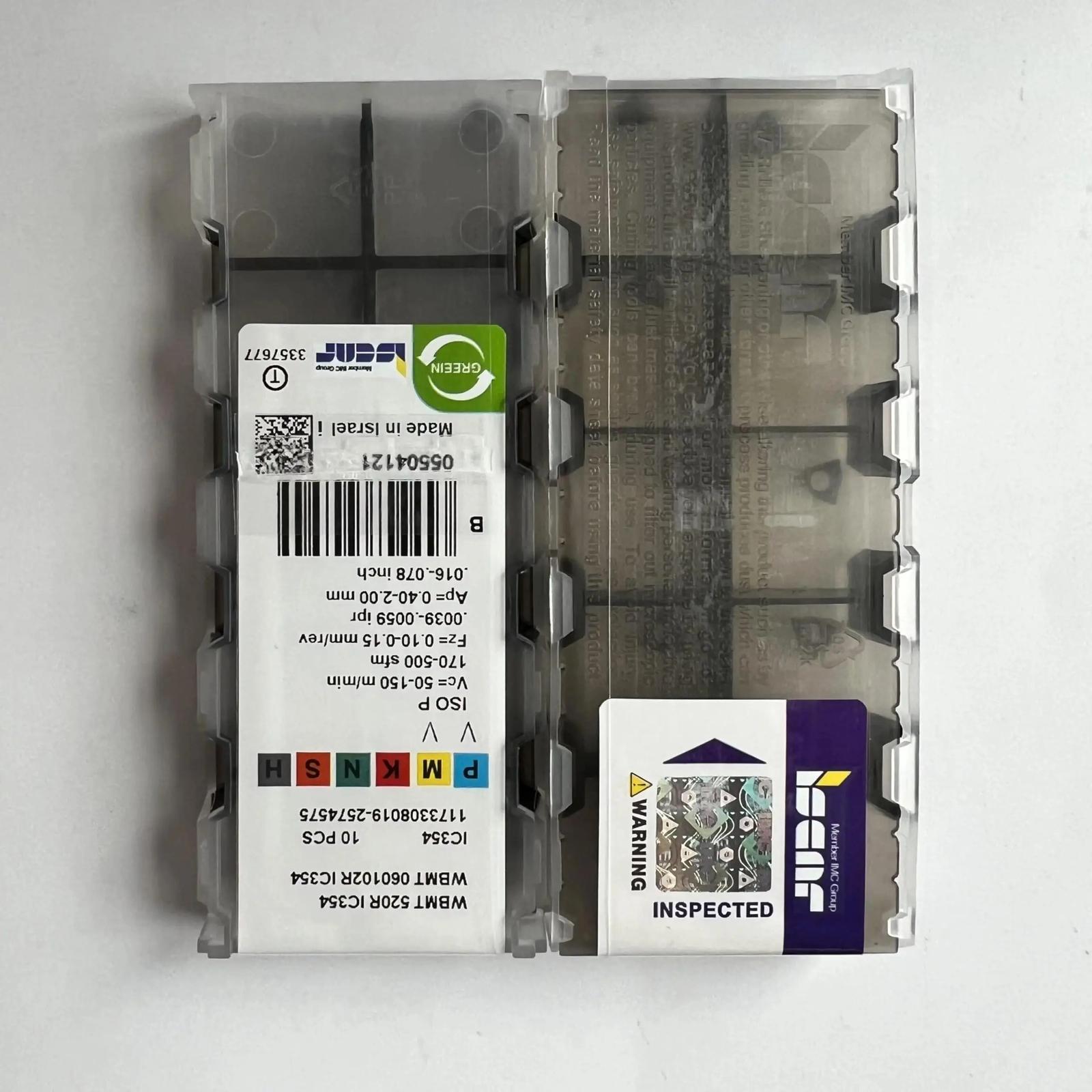 

ISCAR / WBMT060102R IC354 /Industrial indexable Carbide Inserts 10 PCS