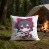 Kaguya Houraisan Polyester Printed Pillow Cover Square 30 35 40 45 50 55 Cm Soft for Sofa Bed Car Home Decor