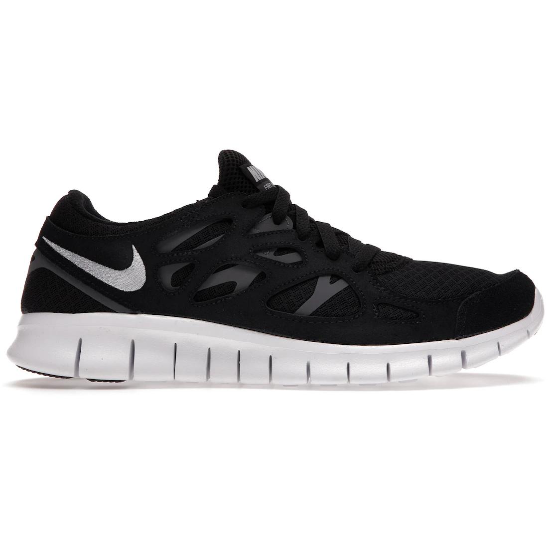 

Кроссовки Nike Free Run 2 Черные Белые(537732-004) 40