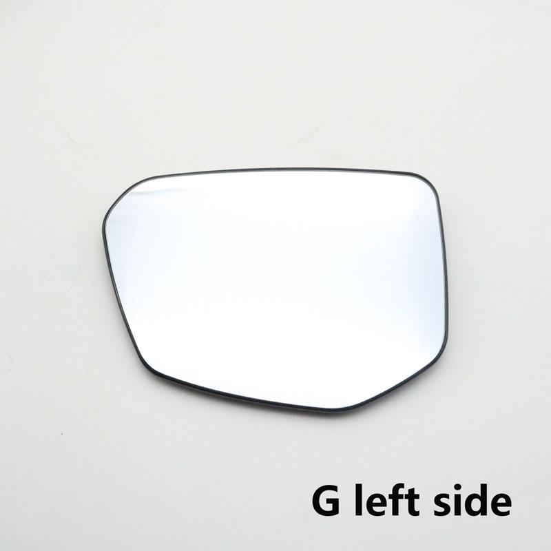 For Honda Civic 2016 2017 2018 Car Wing Door Side Mirror Light Lower Cover Cap Lid Outside Rearview Frame Glass