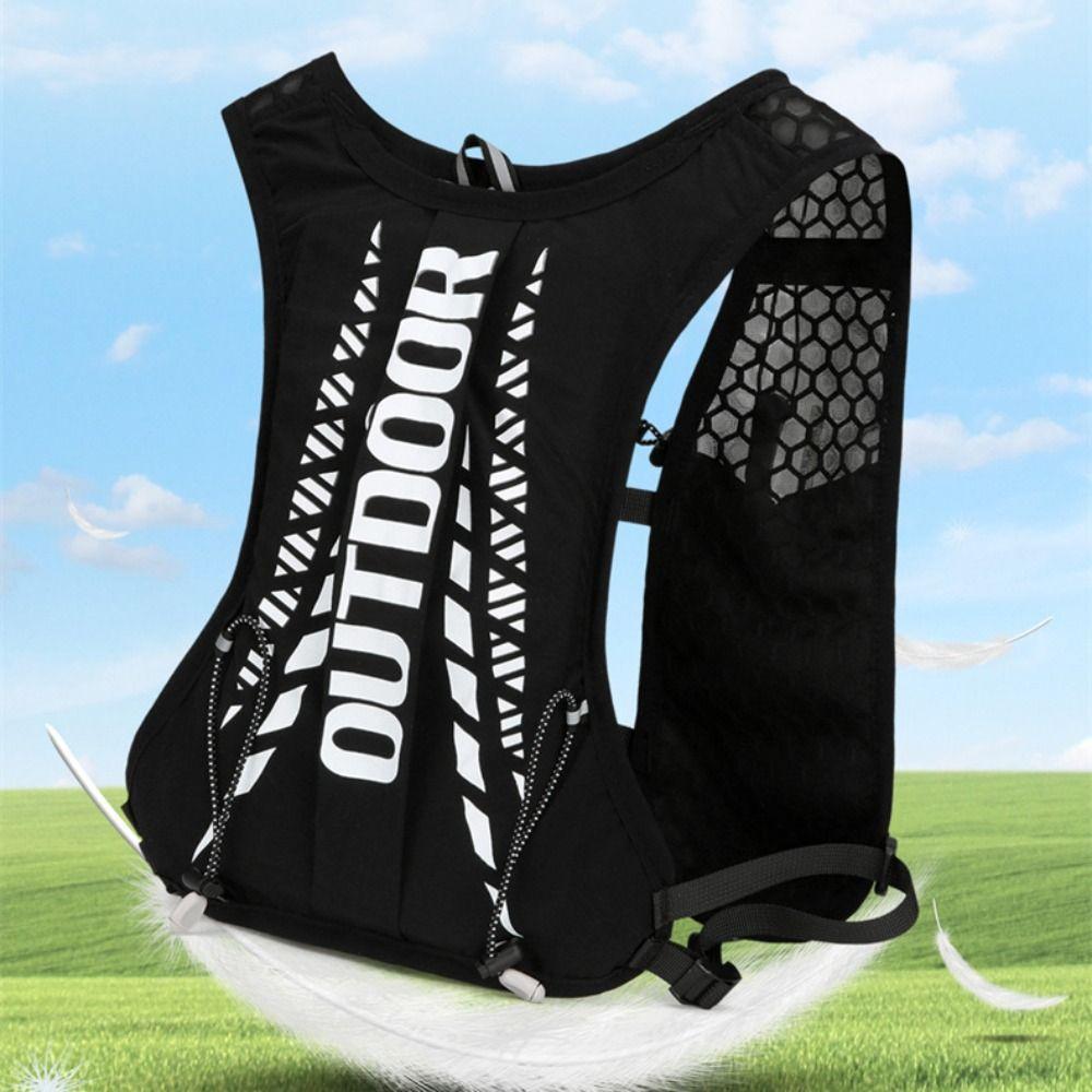 Weste Stil Laufweste Nylon Laufbeutel Auslaufsicher Marathon Rucksack Für Frauen Männer