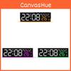 Digital Led Alarm Clock With Date Temperature Calendar Night Light For Bedroom Decor