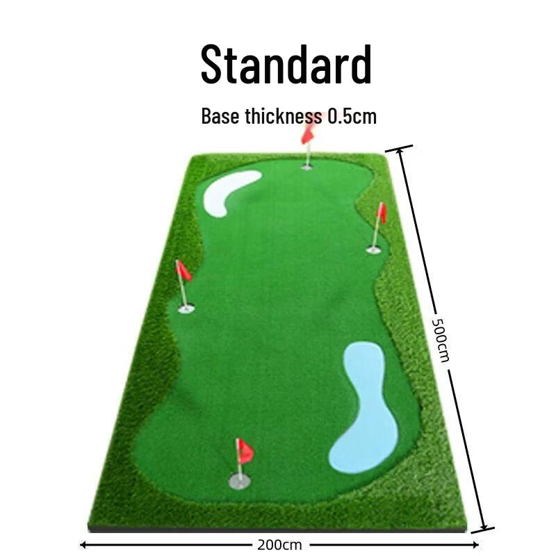 Qiuqiao Indoor Golf Putting Green Practice Mat