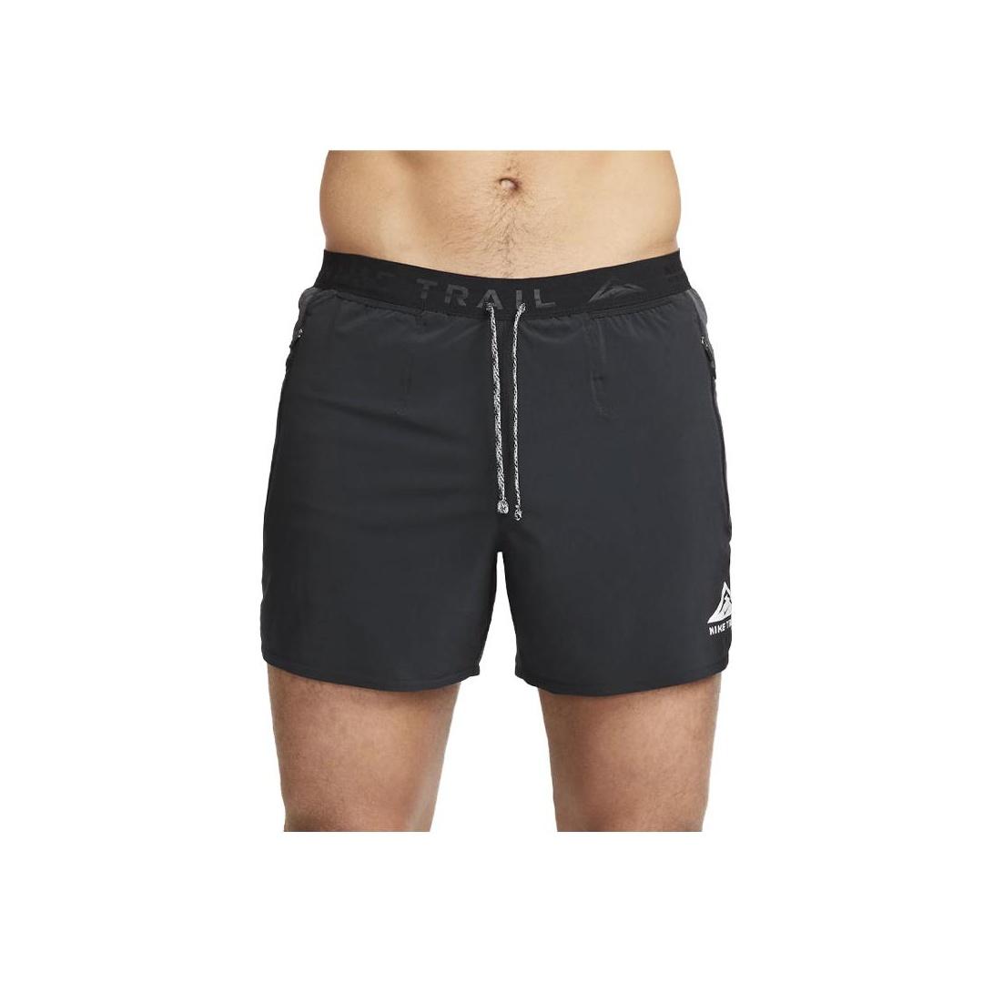

Nike Trail Second Sunrise Logo Drawstring Summer Shorts Men Bottoms Black DV9311-010 L