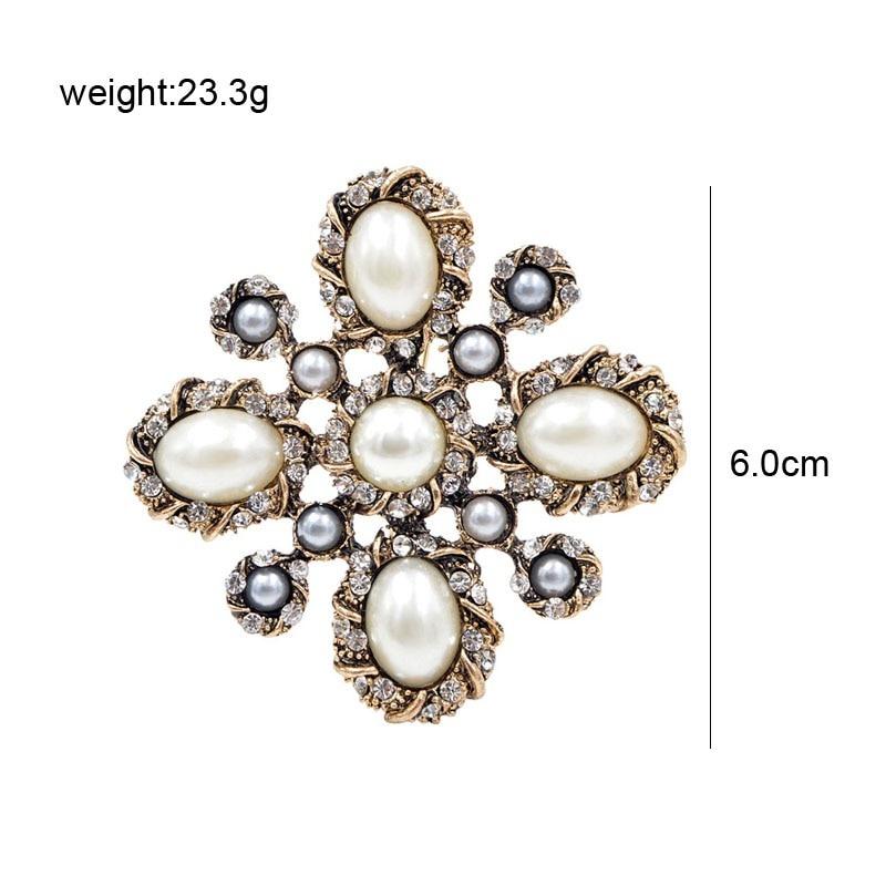 Creative Retro Enamel 3 Colors Plum Brooches Pin Alloy Dripping Oil Collar Flower Brooch Woman Mothers Day Gift