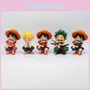 Gk Luffy Red Outfit Boxed Pvc Figure Model Toy Car Ornament Collectible
