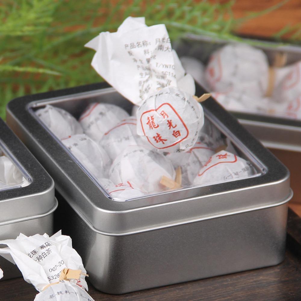 Mini Tuo & Square Tea Gift Box: Black, White, Pu'er & Chenpi