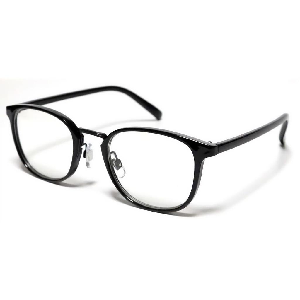 Bliss Leather x Clear Wellington Full for Men and Cell Black/Black Sunglasses, Style, Rim, Women, Non-Prescription, Colored, Transparent, Clear,