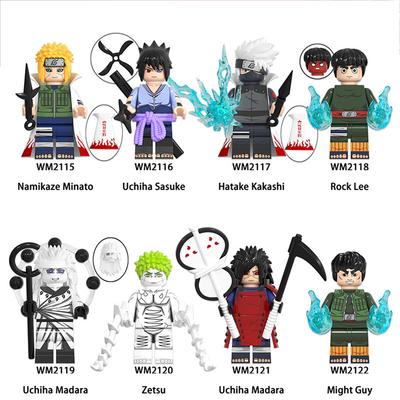 Naruto Series Building Block Minifigure Assembling Block Kids Learning Toys Imagination Toys