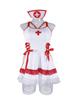 European and American Erotic Nurse Lingerie Uniform – Pure Desire Sexy Costume for Halloween