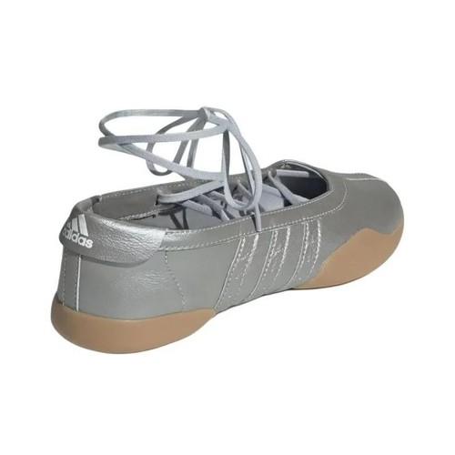 adidas Taekwondo Mei Ballet Silver Metallic Gum JR7032 Women's Size