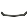 3PCS Front Bumper Lip Chin Spoiler Black Flexible Adjustment Universal Scratch Resistant for Car