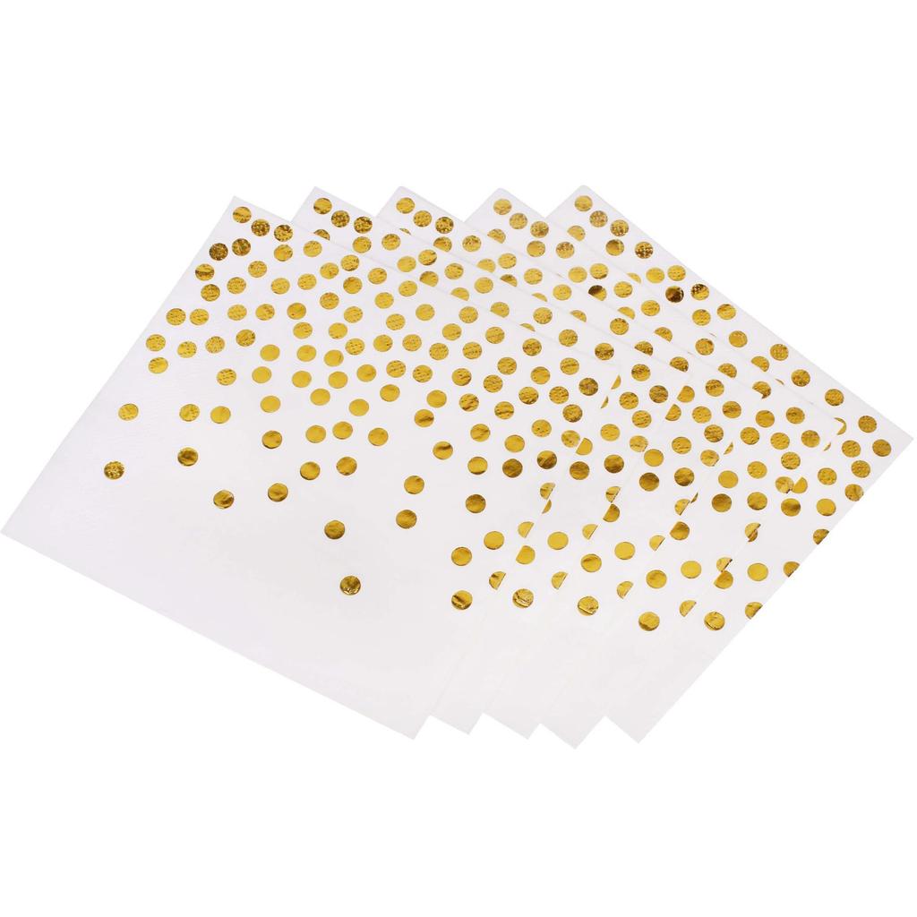 Gold Party Tableware Set: Rose Gold Plates, Cups, Straws, and Cake Dishes