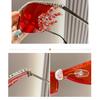 Retro y2k Diamond Sunglasses Women For Female Popular Luxury Brand Designer Rimless Sun Glasses Metal Punk Crystal Shade UV400
