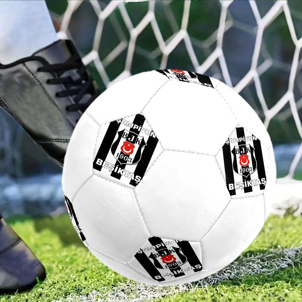 Love Bjk Size 5 Football Machine-Stitched Indoor/Outdoor Universal Football Soccer Accessory Perfect Gift for Friends & Family