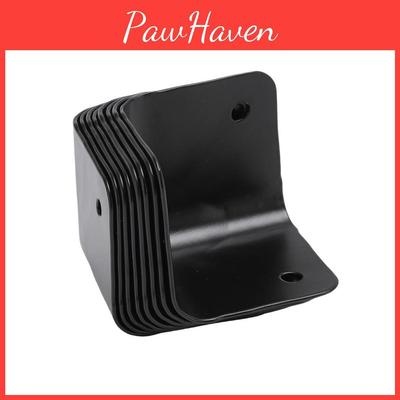 Protector Corner 8pcs Bump Black Proof Metal Corner Guard For Speaker Guitar Amp Cabinet Furniture