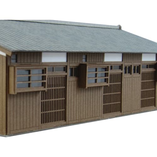 Sankei 1/87 Scenery Series Tenement House-1 MK05-19 Paper Craft