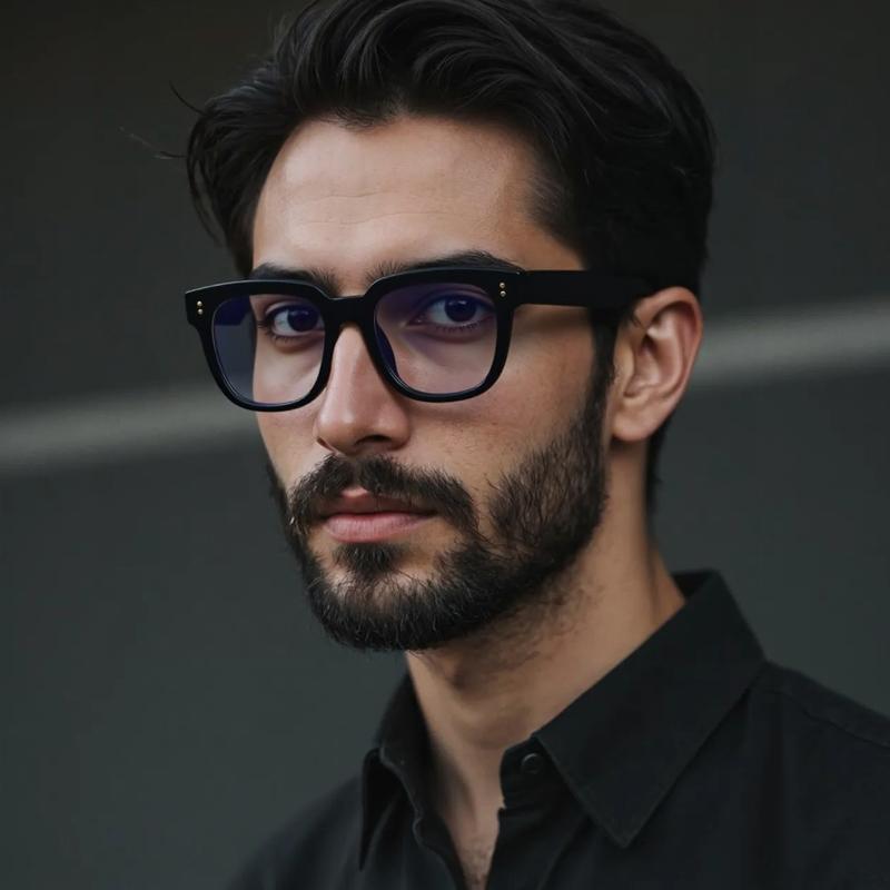 Classic Oversized Square Reading Glasses Men Women Retro Black Presbyopic Glasses Male Luxury Business Anti-Blue Light Glasses