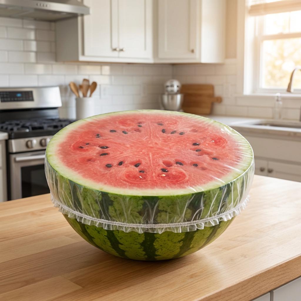 Disposable Food Storage Covers - Elastic Plastic Bowl Lids, BPA-Free Stretchable Food Wraps for Leftovers, Fruits & Meal Prep United States