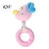 Boredom Buster Toys for Home Squeaky Dog Chew Toy, Rubber Ring with Stuffed Puppy, Safe TPR Material Pet Supplies Interactive Fetch Tug Toy Aggressive
