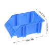 1/2/3Pcs Plastic Stackable Storage Bins Screw Storage Boxes Stackable Bin Parts Storage Organizer Garage Storage Bins