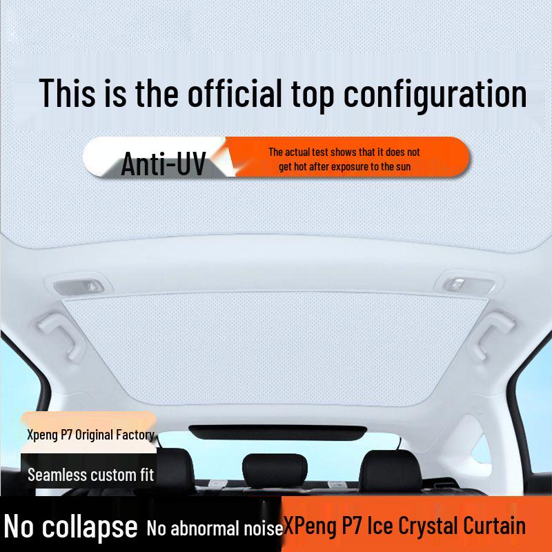 Sunshade for Xiaopeng P7/P5/G9/G3 Panoramic Roof - Heat Insulation Accessory