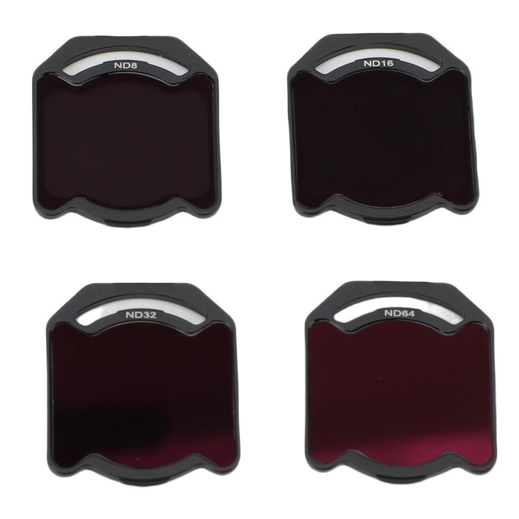 Drone ND Filter Set Multi Coated Optical Glass ND8 ND16 ND32 ND64 Filters for O4 Air Unit Pro