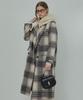 SLOWLOLLI An Check Handmade Coat - Check