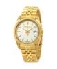 Mathy III Gold Tone Stainless Steel White Dial Quartz H810PI Men's Watch