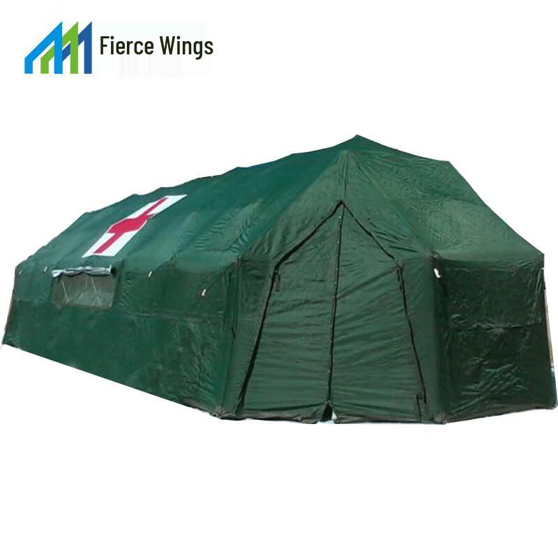 Lieyi 37 sqm Heavy-Duty Outdoor Mesh Tent 11.8x4.1m Outer Tent