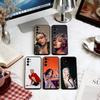 Doja Cat Zangeres Telefoonhoesje Voor Samsung S25,S24,S21,S22,S23,S30,Ultra,S20,Plus,Fe,Lite,Note,10,Zwart Zacht Hoesje