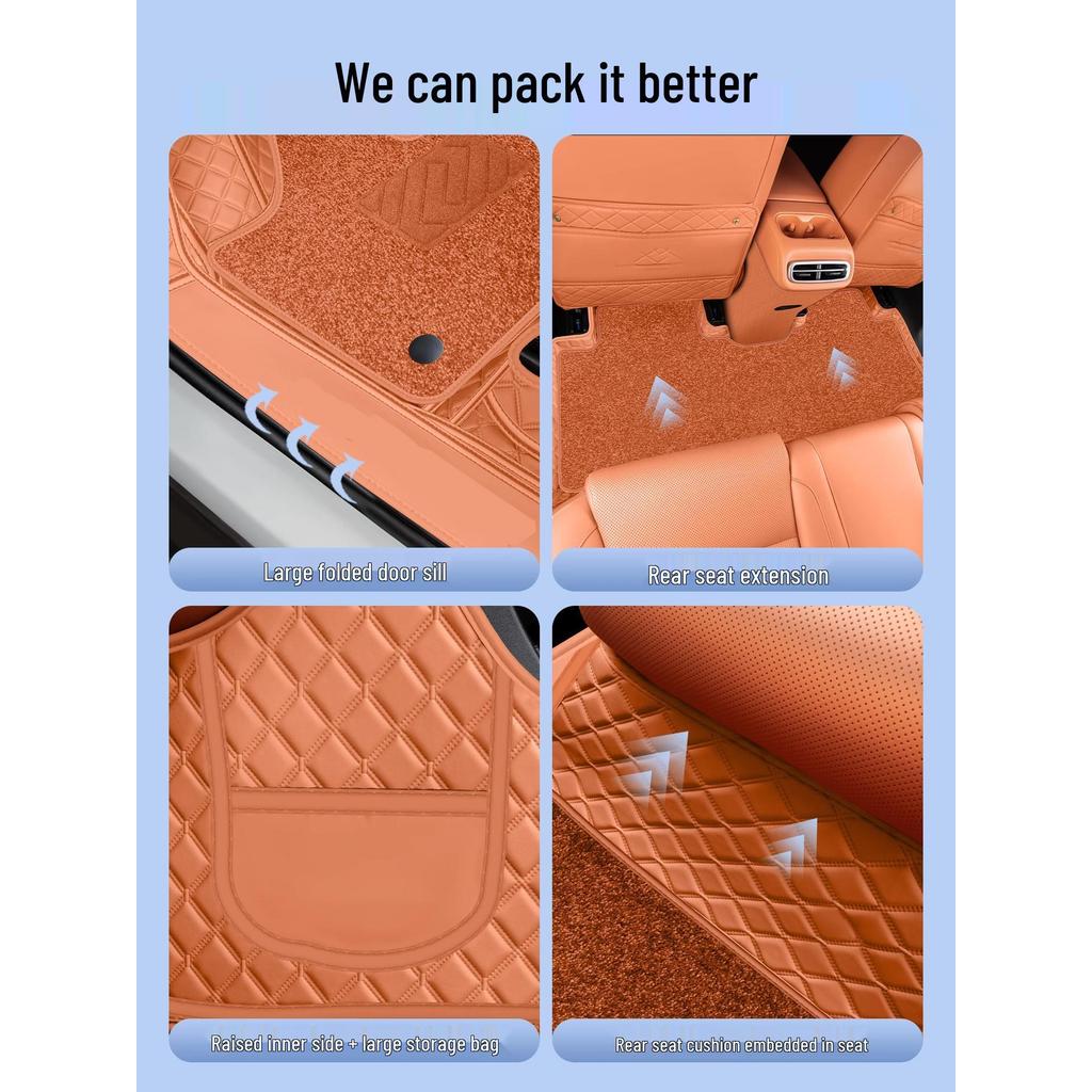 Jetour X70plus Full Coverage Floor Mats for Chery X70Pro - Custom Fit Car Mats