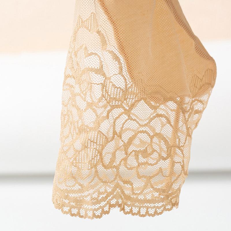 Socks Women's Lolita Lace Fashion Transparent Invisible Thin Cotton Non-Slip Short Ankle Black White Print Ruffles Boat Sock