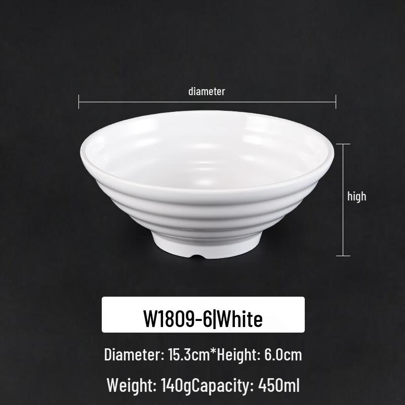 

A5 Melamine Commercial Noodle Bowl