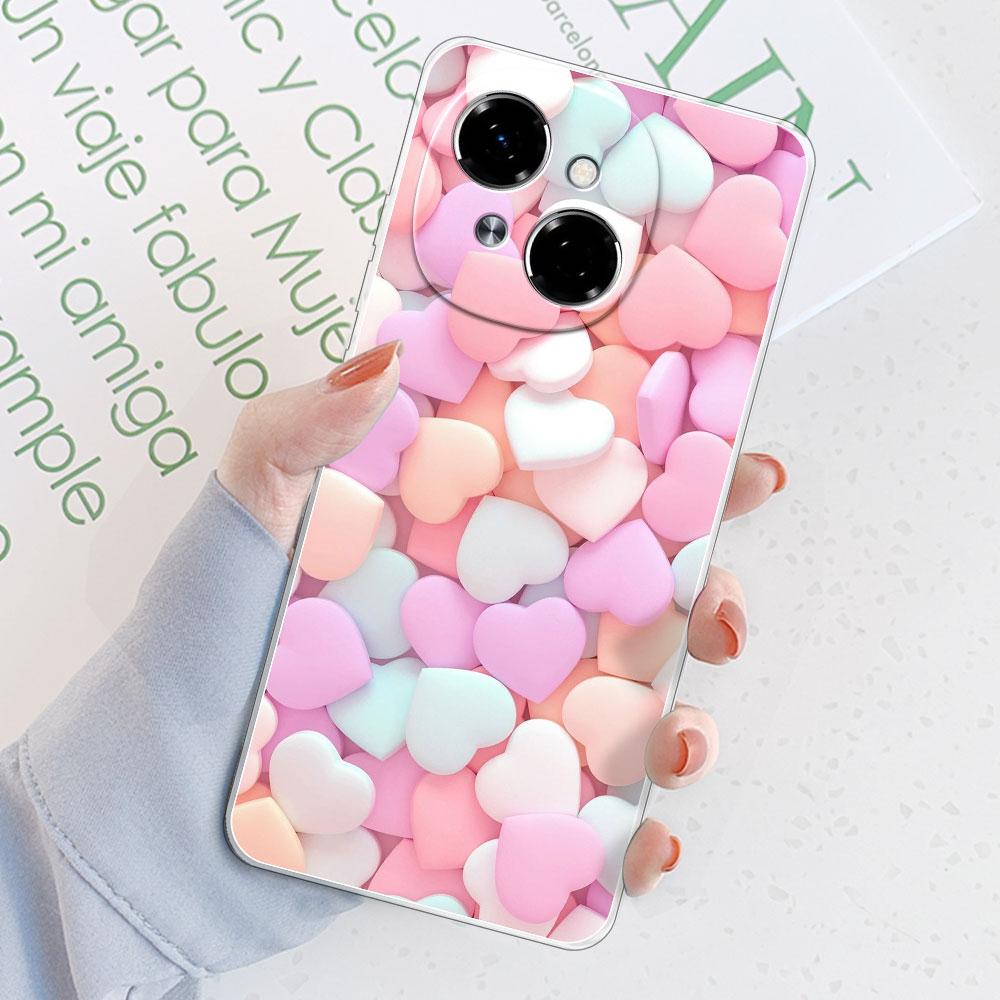 For Tecno Spark Go 1 Case Back Cover For Tecno Spark Go 2025 Shockproof Clear Soft Silicone TPU Phone Case for Tecno Pop 9 Coque