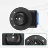 Quick Install Electric Mirror Switches with Impact Resistant Ergonomic Design Mirrors Control Knob for Automotives
