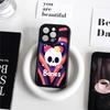 Halloween Skeleton iPhone Case for 17 Pro Max, 14, 13 Pro, Frosted 12/15 Premium
