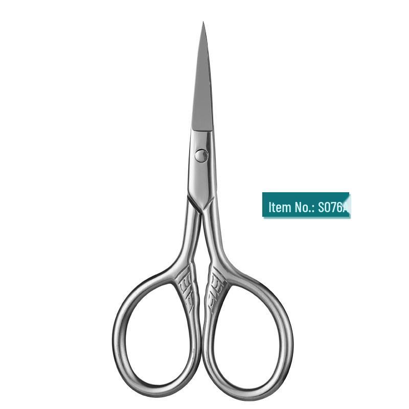 Eyebrow & Nose Hair Trimmer, Round Head Stainless Steel Scissors, Nail Clippers, and Dead Skin Beauty Tools