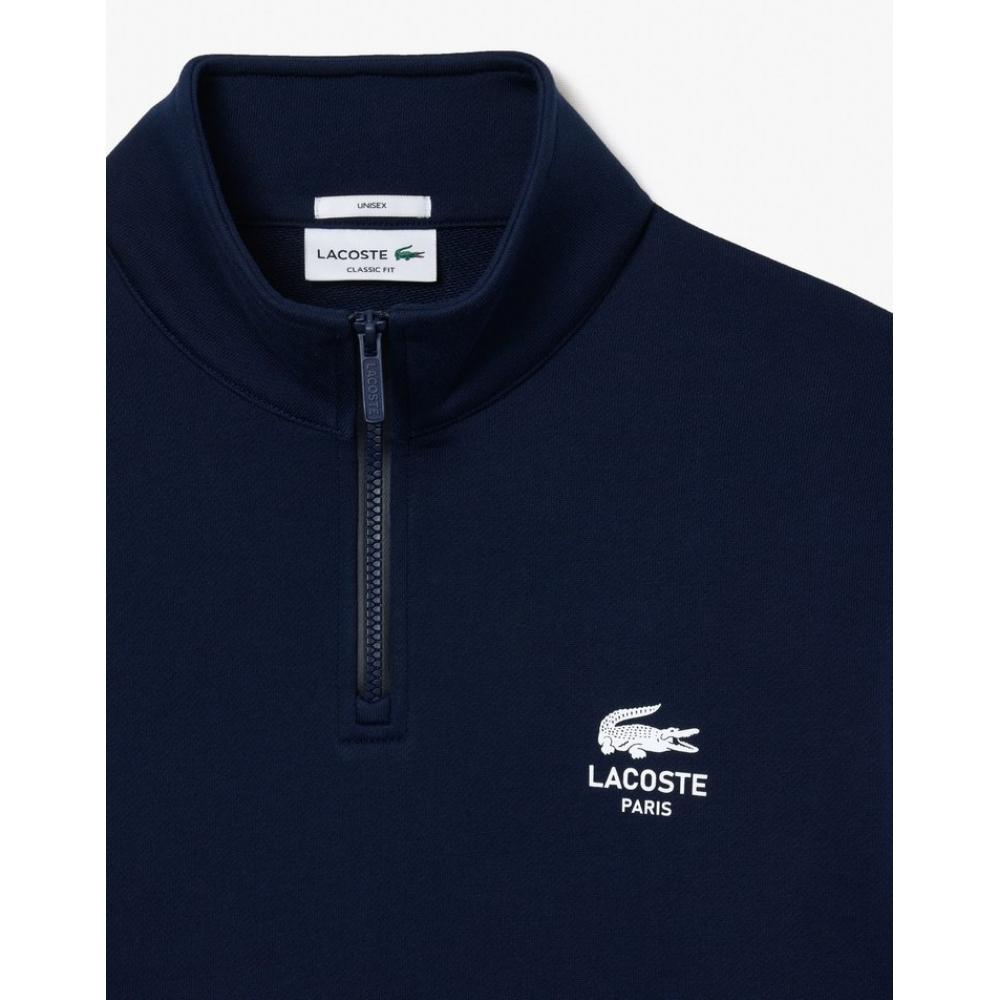 Lacoste Unisex Casual Half Zip Sweatshirt Sh2735 54n 166