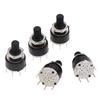 Sr16Mm Rotary Switch 2 Pole 3 4 Position 1 Pole 5 6 8 Position Axis Band Switch